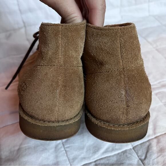 UGG Tan Suede Lace Up Boots - Mens 7 - Picture 6 of 9